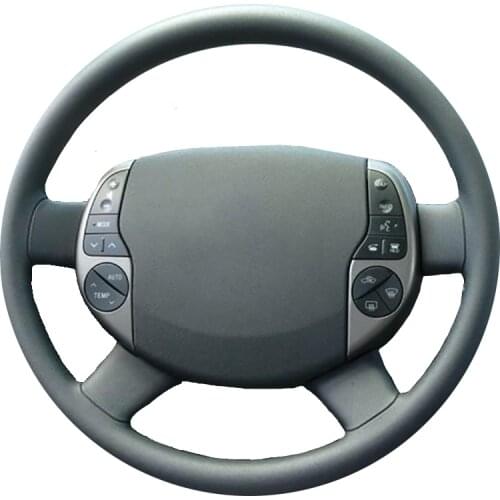 Custom Original DIY Car Steering Wheel Cover For Toyota Prius 20(XW20) 2004-2009 /artificial Leather Braid For Steering WheeI