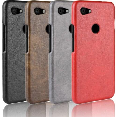 Half-Wrapped Case for Google Pixel 3A XL 3XL Funda Vintage Business Para for Google Pixel 4XL 4A 5G Capa