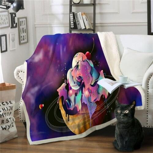 Drop Shipping Blanket for Beds Adult Kids 3D print SherpaThrow Blanket on Bed Home Textiles 130*150cm/150*200cm