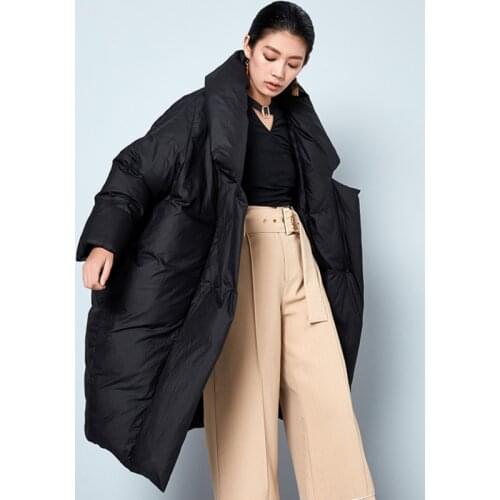 Winter 2019 new style women down jacket Korean version thicker larger size coats white duck down warm fashionable female jackets