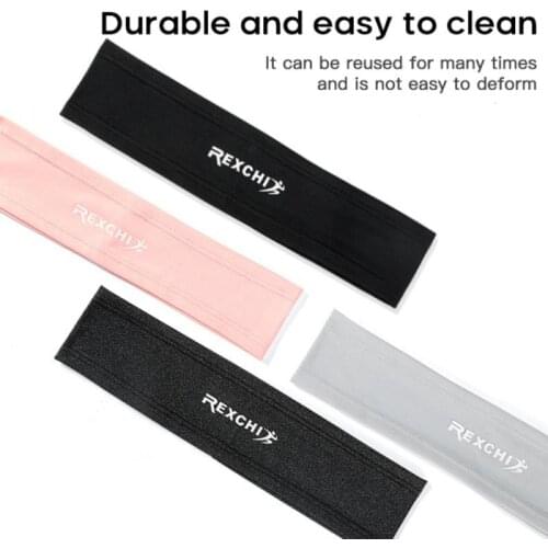 Anti-sweat Sports Headband General Elastic Sports Fashion Sweat-absorbent Headband Accessories Simple Design Elastic Headband