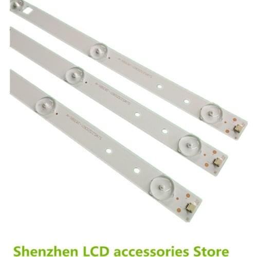 LED Backlight strip 6 lamp For TCL 32"TV L32F1S 315DF1 L3210 LED-32Q5A-1 LED32HD320 JL.D32061235-057AS-M LED32HD320 32LE12J