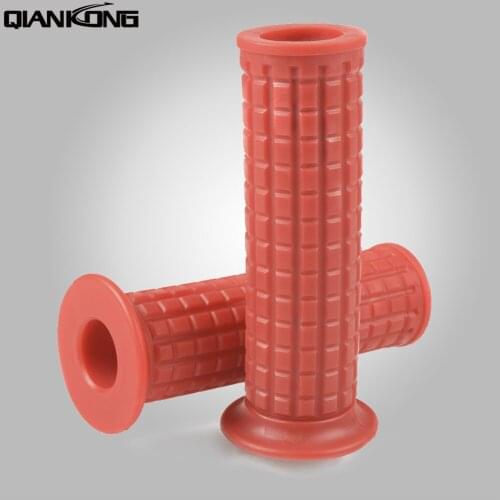 Comfort Hand Grips Motorcycle Handlebar Universal Rubber handlebar grips Hand Grip Bar End For XC F DR DRZ RM RMX REMZ 85