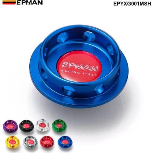 Billet Engine Oil Filter Cap Fuel Tank Cover for Mitsubishi Jdm EPYXG001MSH