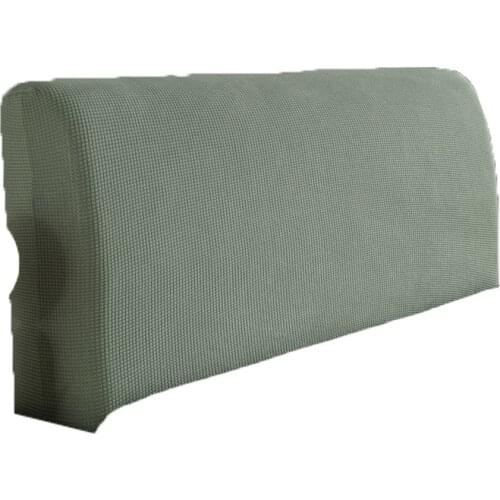 Bed Headboard Slipcover Protector Stretch Solid Color Dustproof