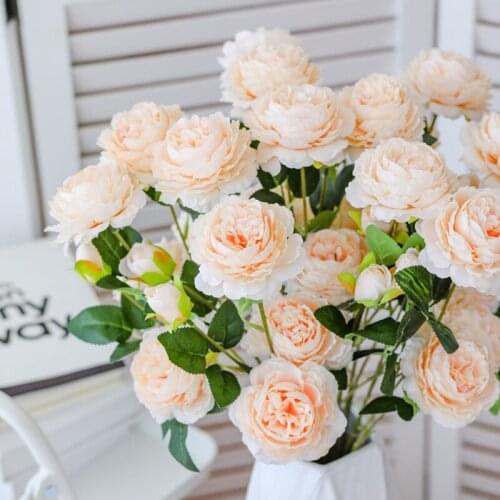 ZISHENG Artificial Peonies