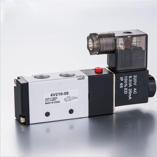1/4" 4v210-08 solenoid valve DC12V,DC24V,AC24V,AC110V,AC220V