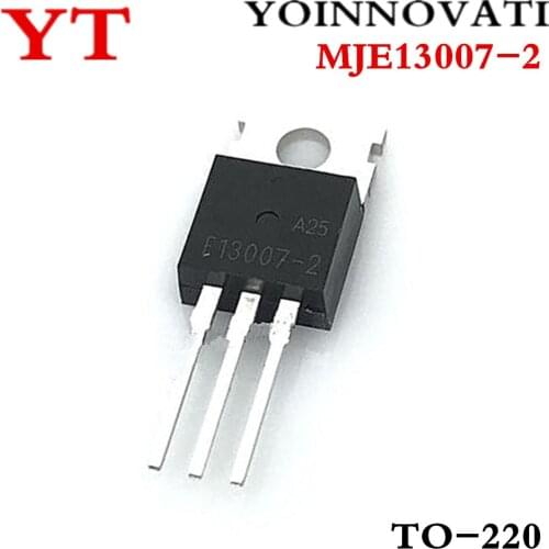 100pcs/lot MJE13007 MJE13007-2 E13007-2 TO-220 IC Best quality