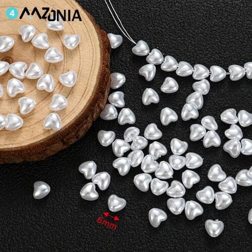 30/60pcs Irregular Imitation Pearl Beads Star Heart Shape Beads For Jewelry Making Diy Necklace Bracelet Accessories Wholesale