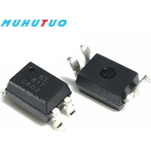 50PCS EL817C EL817S-C PC817C PC817 SOP4 Patch optocoupler