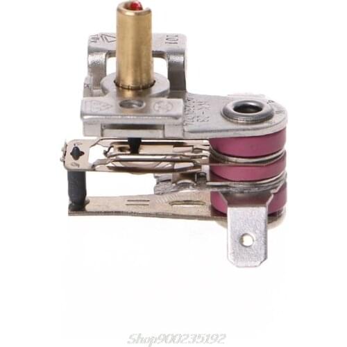 AC 250V 16A Adjustable 90 Celsius Temperature Switch Bimetallic Heating Thermostat KDT-200 High Quality Jy22 20 Dropship