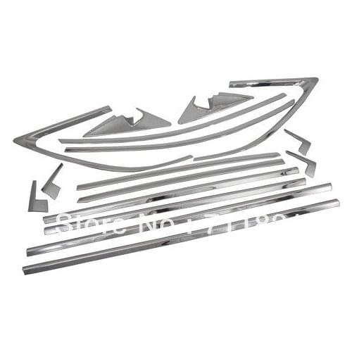 Car Styling Chrome Side Door Window Full Trim Set For Kia Sorento 2013