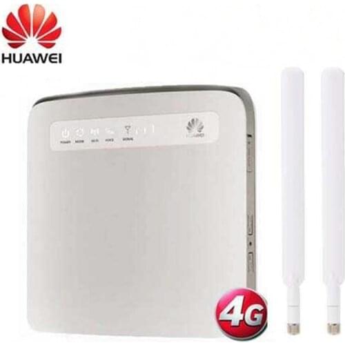 Huawei E5186s-22a LTE Wireless Router 4G Wifi Dongle Cat6 300Mbps router Speed Gateway Hotspot Cpe E5186 with 2pcs 4G Antenna