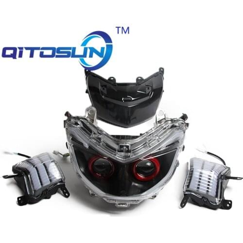 For YAMAHA NMAX125 NMAX155 Scooter Parts Front Turn Light LED Turnlamp Turn Signal Light Winkers headlight taillight