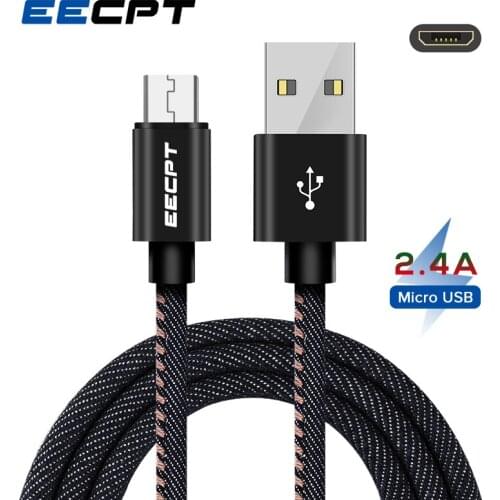 EECPT 3A Micro USB Cable Data Wire Fast Charging Microusb Phone Charger Adapter Cord for Android Samsung S7 Xiaomi Honor Tablet