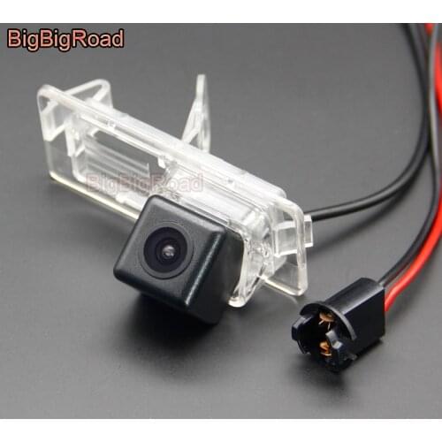 BigBigRoad Car Rear View Parking Camera For Renault Clio 4 IV 2012 2013 2014 2015 2016 2017 / Megane II III Megane 2 3 2002-2018