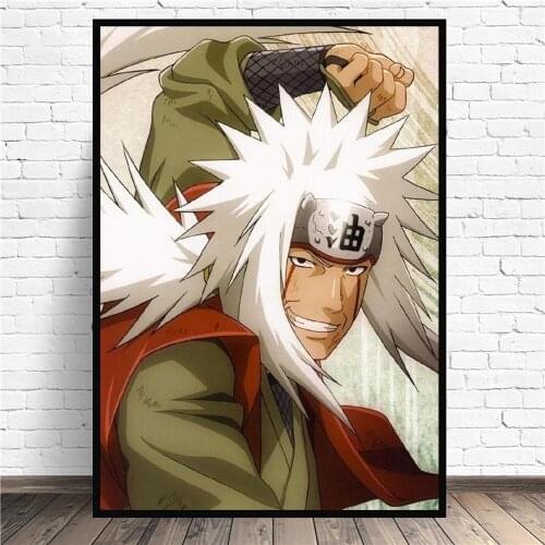 Jiraiya Canvas Painting Wall Anime Art Pictures Prints Home Decor Wall Poster Decoration For Living Room