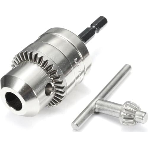 1.5-10mm Mount 3/8"-24UNF with 1/4" Hex Shank Electric Rotary Hammer Drill Chucks power Tool accessories Cap