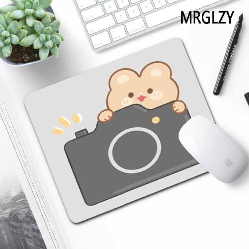 Cute Pink Small Mouse Pad Anime Gaming Accessories Notebook Genshin Impact Keyboard Pad Carpet Desktop Non-slip MousePad for LOL