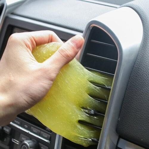 Car Cleaning Soft Rubber Multifunction Soft Car Sticky Clean Glue Gum Gel Cleaning Auto Interior Outlet Keyboard Dust