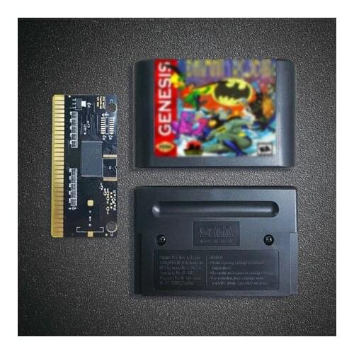Adventures of Batmans Game and Robin - 16 Bit MD Game Card for Sega Megadrive Genesis Video Game Console Cartridge