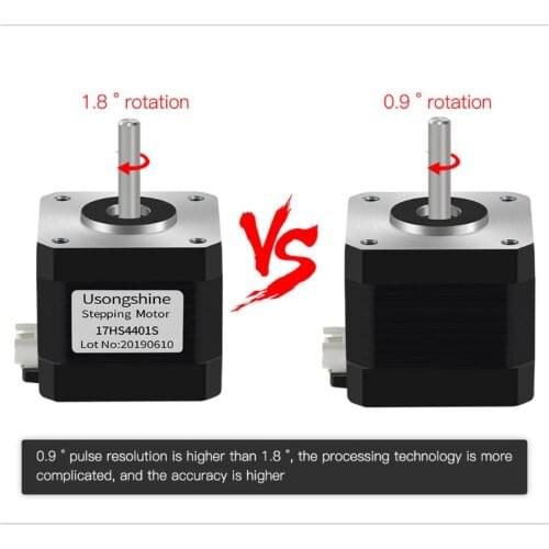 Nema17 Stepper Motor 0.9 degree motor 42 Motor Nema 42BYGH 1.5A 38mm 17HS4401