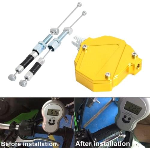 CNC Stunt Clutch Easy Pull Cable System For Suzuki SV1000 DL1000 GSF650 GSF1200 GSF1250 GSX1400 GSX1300R GSR600 GSX750 GW250 Etc
