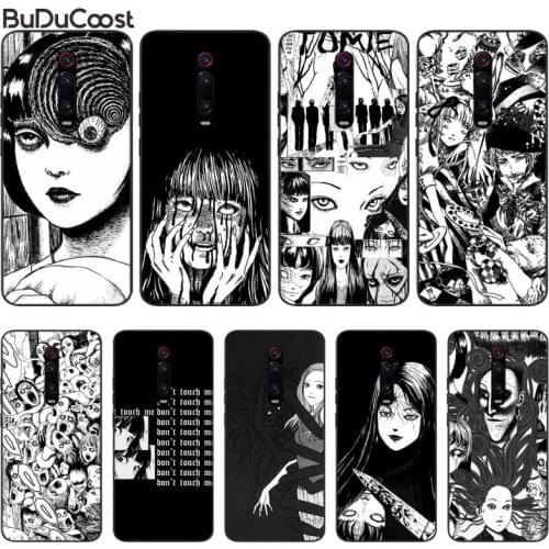 Slok Anime Junji Ito Tees Horror Phone Case For Redmi Note 8 8A 7 7A 6 6A 5 5A 4 4X 4A Go Pro Plus Prime