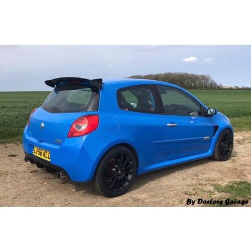 For Renault Clio 3 RS Cup 2006 2007 2008 2009 2010 2011 2012 Spoiler Fiber Rear Wing Top Car-styling Auto Car Styling Cup