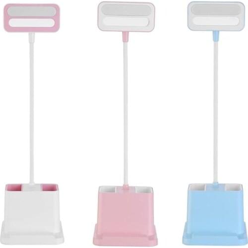 USB Rechargeable LED Desk Lamp Modern Fashion Multi-function Standard Paragraph Bedroom Bedside Touch Table Light