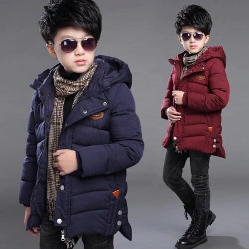 WEIXU Winter Parkas For Boys China