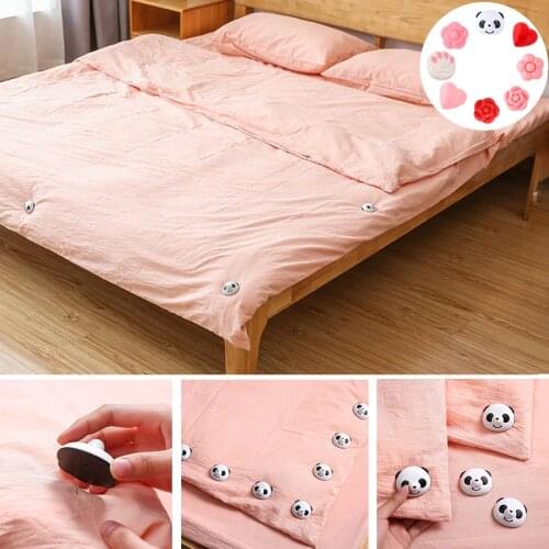 8PCS Bed Sheet Clips Non-Slip Fitted Quilt Sheet Holder Clip Bed Sheet Grippers Clip Set Socks Mattress Fasten Fixator Holder