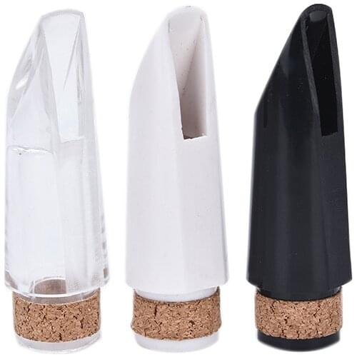 1pc Clear Professional Transparent Clarinet Mouthpiece Woodwind Instruments Part