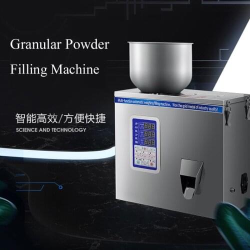100G Powder Granules Filling Machine Tea Leaf Grain Bean Weighing Packing Machine Large Particle Filling