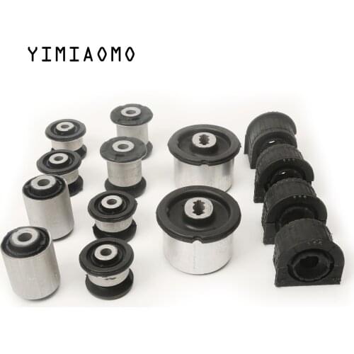 14 PCS PVC & Aluminium Control Arm Bushings Set For Porsche Panamera 970 3.6L 4 Platinum 4.8L 4S 100 610 0015 970 331 042 02