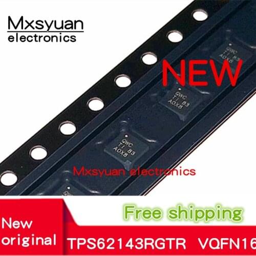 5pcs~20pcs/LOT TPS62143RGTR TPS62143RGTT QWC VQFN16 New original