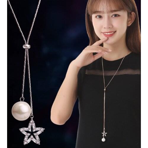 Женские ожерелья из жемчуга Amader China At AliExpress