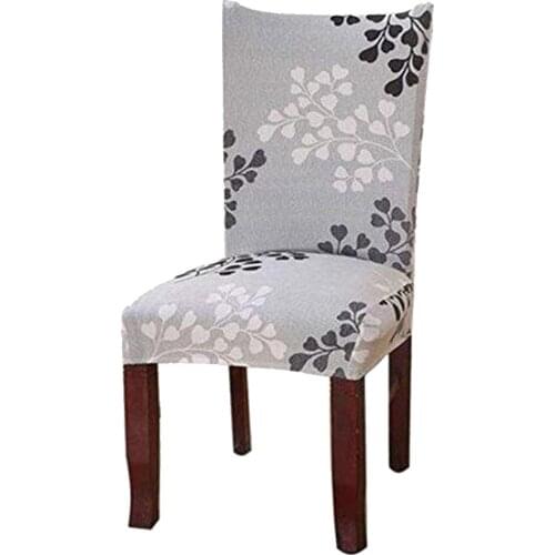 Elastic Chair Covers for Dining Room, 45-60cm Back Height, Wedding Banquet