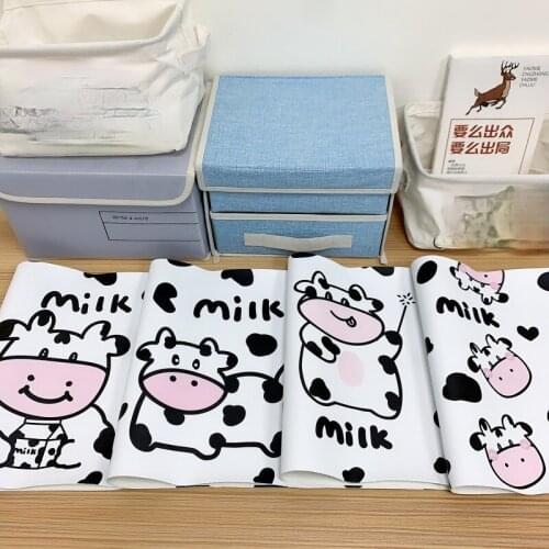 Cute Milk Cow Mouse pad Anime Computer Large Rubber Gaming Mousepad Gamer keyboard pad Laptop Desk Mat