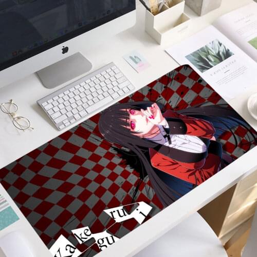 My Favorite Anime Kakegurui Yumeko Jabami Laptop Computer Mousepad Large Mouse Pad Keyboards laptop mouse pad manga mouse pad