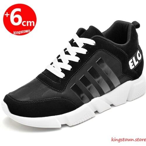 Sneakers Men Shoes Elevator Shoes Heightening Shoes Height Increase Shoes for Men Women Shoes Height Shoes insole 8-9CMTall Man