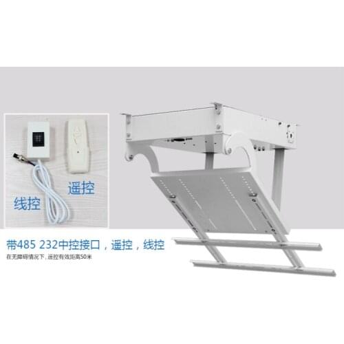 Remote 56-70 inch 3D LCD TV Ceiling Lift Hanger Electric Genuine Turner with remote control