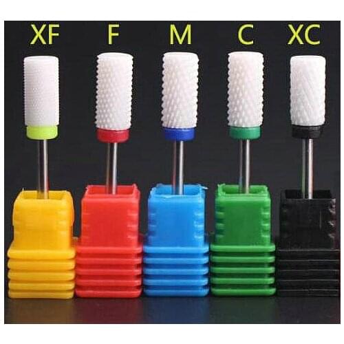 Ceramic Mill Cutter For Manicure Machine accessories Nail Art Tools Electric Manicure Cutter Nail Files