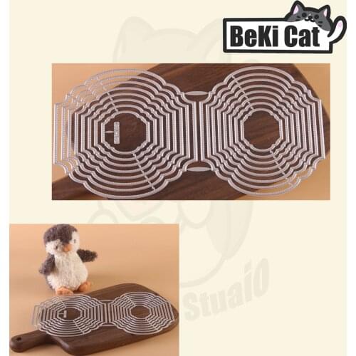 Cutting dies Romantic Nesting Set Stencils for DIY Scrapbooking photo album Decorative DIY Paper Cards