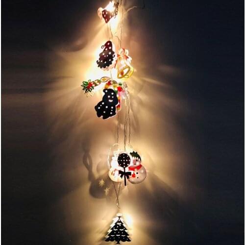 Christmas LED String Lights Garland Decorative Fairy Lights Christmas Deocr For Home Holiday Lighting Navidad Decoration