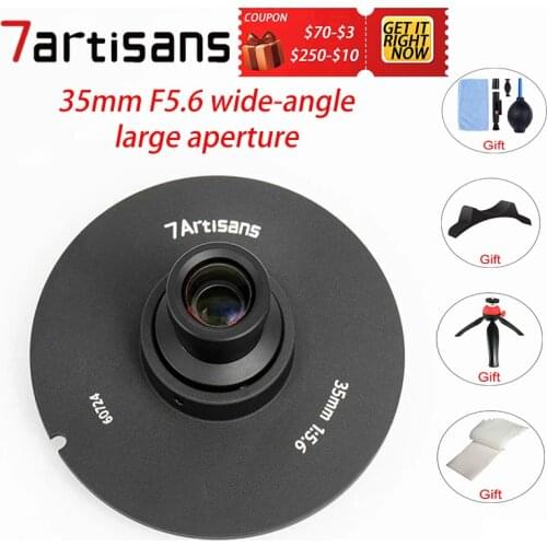 7 Artisans 35mm F5.6 wide-angle large aperture E-mount full-frame Aerial lens surveying and mapping lens drone free shipping