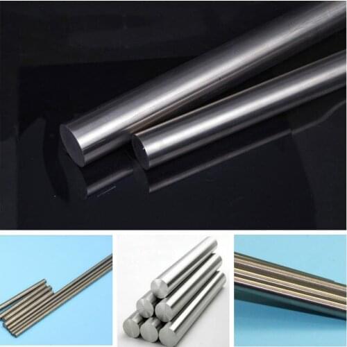 Length 500mm TC4 Titanium Ti Bar Grade Wire Stick GR5 Metal Rod Diameter 10mm For Turbine Manufacturing aerospace