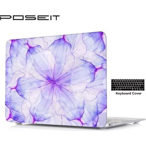 High-quality color printing plastic hard shell Case+Keyboard Cover For Macbook Pro Retina Air 11 13 Touch Bar 11 12 13 15 inch