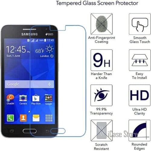 Tempered Glass Premium Screen Protector For Samsung Galaxy Core 2 G355H/DS CORE II G355H Plus / Duos Protective Film