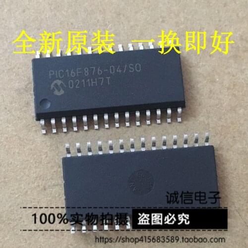 100% New&Original In Stock PIC16F876A-I/SO PIC16F876-04/SO SOP-28